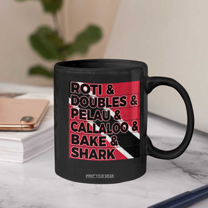 Trini Pride Coffee Mug Trinidad and Tobago National Food TS10 Print Your Wear