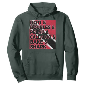 Trini Pride Hoodie Trinidad and Tobago National Food TS10 Dark Forest Green Print Your Wear