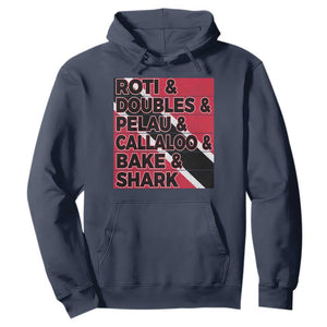 Trini Pride Hoodie Trinidad and Tobago National Food TS10 Navy Print Your Wear