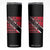 Trini Pride Skinny Tumbler Trinidad and Tobago National Food TS10 Black Print Your Wear