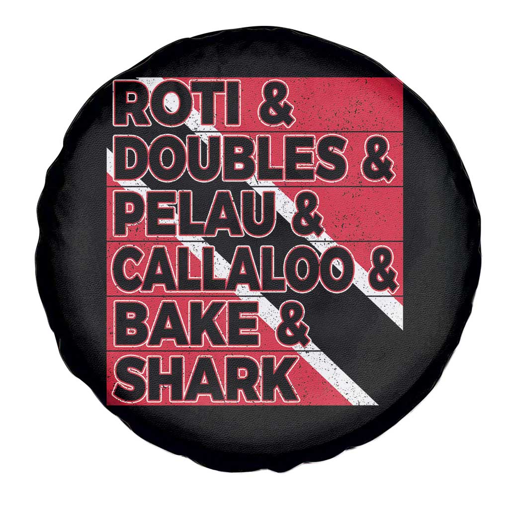 Trini Pride Spare Tire Cover Trinidad and Tobago National Food TS10 Print Your Wear