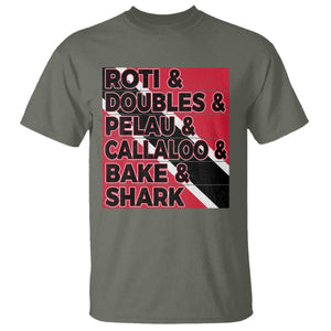 Trini Pride T Shirt Trinidad and Tobago National Food TS10 Military Green Print Your Wear
