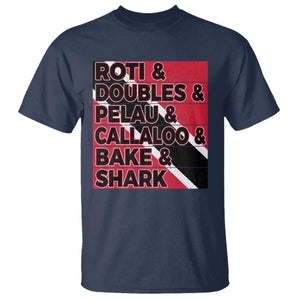 Trini Pride T Shirt Trinidad and Tobago National Food TS10 Navy Print Your Wear