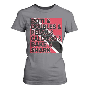 Trini Pride T Shirt For Women Trinidad and Tobago National Food TS10 Charcoal Print Your Wear