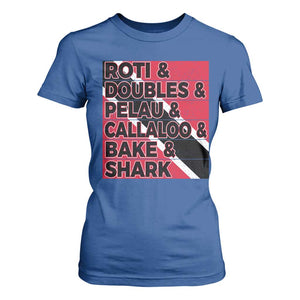 Trini Pride T Shirt For Women Trinidad and Tobago National Food TS10 Royal Blue Print Your Wear