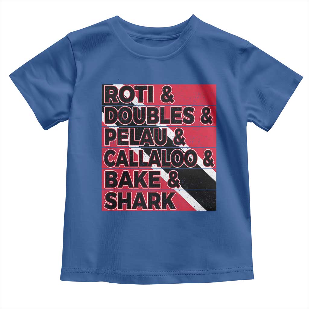Trini Pride Toddler T Shirt Trinidad and Tobago National Food TS10 Royal Blue Print Your Wear