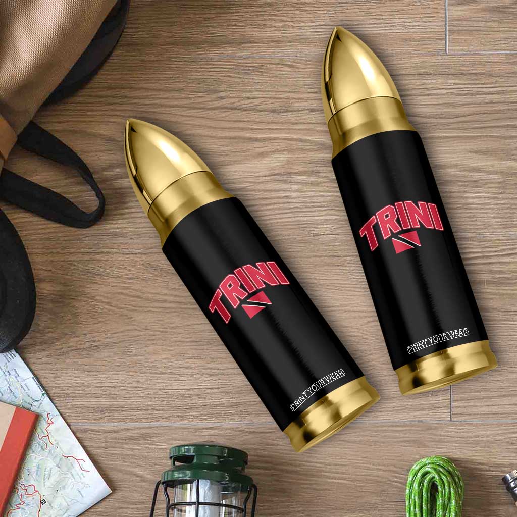 Trinidad and Tobago Flag Bullet Tumbler Trini Pride Vintage TS10 Print Your Wear