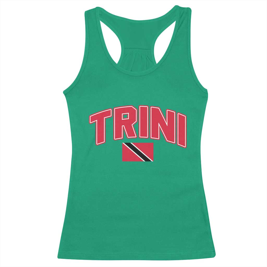 Trinidad and Tobago Flag Racerback Tank Top Trini Pride Vintage TS10 Irish Green Print Your Wear
