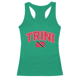 Trinidad and Tobago Flag Racerback Tank Top Trini Pride Vintage TS10 Irish Green Print Your Wear