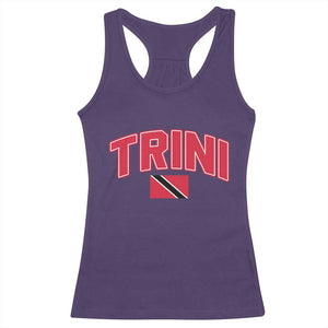 Trinidad and Tobago Flag Racerback Tank Top Trini Pride Vintage TS10 Purple Print Your Wear