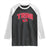 Trinidad and Tobago Flag Raglan Shirt Trini Pride Vintage TS10 Black White Print Your Wear