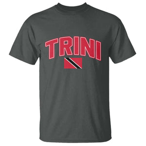 Trinidad and Tobago Flag T Shirt Trini Pride Vintage TS10 Dark Heather Print Your Wear