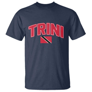Trinidad and Tobago Flag T Shirt Trini Pride Vintage TS10 Navy Print Your Wear
