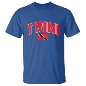 Trinidad and Tobago Flag T Shirt Trini Pride Vintage TS10 Royal Blue Print Your Wear