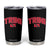 Trinidad and Tobago Flag Tumbler Cup Trini Pride Vintage TS10 Black Print Your Wear
