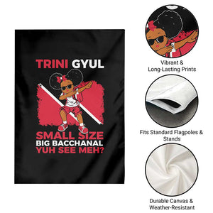Trini Gyul Garden Flag Funny Trinidadian Girl Afro Island Girls Caribbean TS10 Print Your Wear