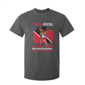 Trini Gyul T Shirt For Kid Funny Trinidadian Girl Afro Island Girls Caribbean TS10 Dark Heather Print Your Wear