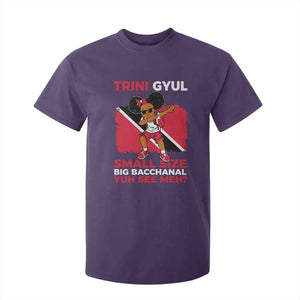 Trini Gyul T Shirt For Kid Funny Trinidadian Girl Afro Island Girls Caribbean TS10 Purple Print Your Wear