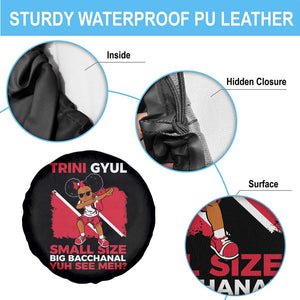 Trini Gyul Spare Tire Cover Funny Trinidadian Girl Afro Island Girls Caribbean TS10 Print Your Wear