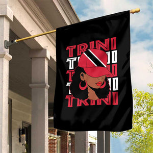 Proud Trini Afro Black Woman Garden Flag Trinidad and Tobago Flag Pride TS10 Print Your Wear