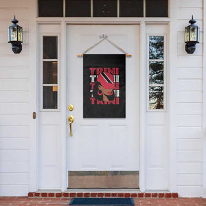Proud Trini Afro Black Woman Garden Flag Trinidad and Tobago Flag Pride TS10 Print Your Wear