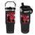 Proud Trini Afro Black Woman Flip Straw Tumbler Trinidad and Tobago Flag Pride TS10 One Size: 30 oz Black Print Your Wear