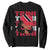 Proud Trini Afro Black Woman Sweatshirt Trinidad and Tobago Flag Pride TS10 Black Print Your Wear
