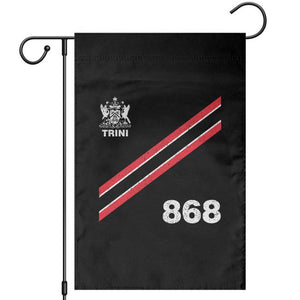 Trinidad and Tobago Flag Garden Flag 868 Trini Soccer Fan TS10 Black Print Your Wear