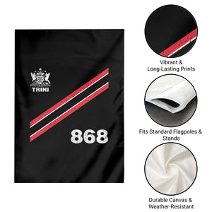 Trinidad and Tobago Flag Garden Flag 868 Trini Soccer Fan TS10 Print Your Wear