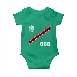 Trinidad and Tobago Flag Baby Onesie 868 Trini Soccer Fan TS10 Irish Green Print Your Wear