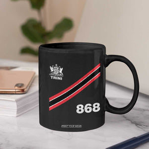 Trinidad and Tobago Flag Coffee Mug 868 Trini Soccer Fan TS10 Print Your Wear