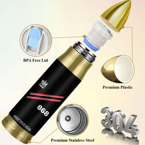 Trinidad and Tobago Flag Bullet Tumbler 868 Trini Soccer Fan TS10 Print Your Wear
