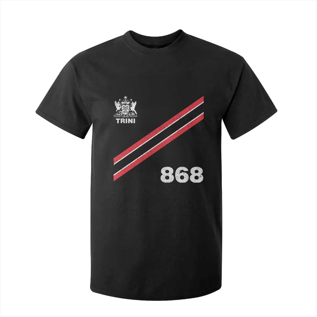 Trinidad and Tobago Flag T Shirt For Kid 868 Trini Soccer Fan TS10 Black Print Your Wear