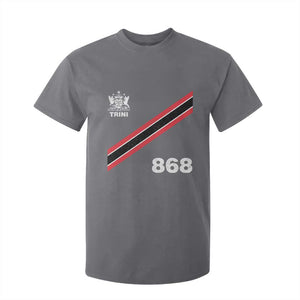 Trinidad and Tobago Flag T Shirt For Kid 868 Trini Soccer Fan TS10 Charcoal Print Your Wear
