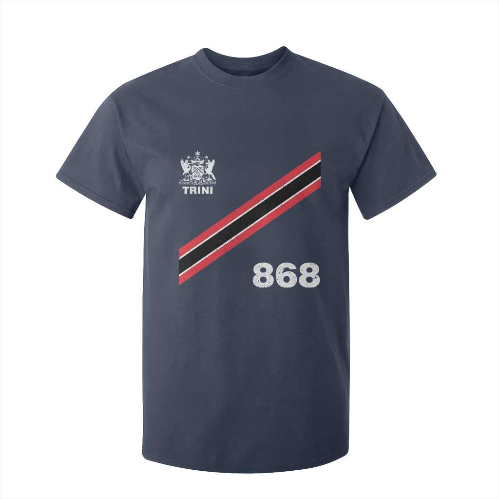 Trinidad and Tobago Flag T Shirt For Kid 868 Trini Soccer Fan TS10 Navy Print Your Wear