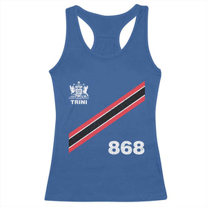 Trinidad and Tobago Flag Racerback Tank Top 868 Trini Soccer Fan TS10 Royal Blue Print Your Wear