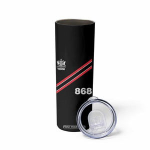 Trinidad and Tobago Flag Skinny Tumbler 868 Trini Soccer Fan TS10 Print Your Wear