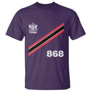 Trinidad and Tobago Flag T Shirt 868 Trini Soccer Fan TS10 Purple Print Your Wear