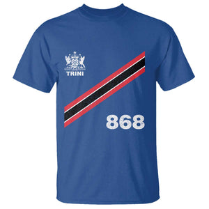 Trinidad and Tobago Flag T Shirt 868 Trini Soccer Fan TS10 Royal Blue Print Your Wear