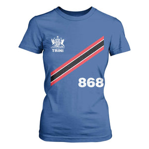 Trinidad and Tobago Flag T Shirt For Women 868 Trini Soccer Fan TS10 Royal Blue Print Your Wear