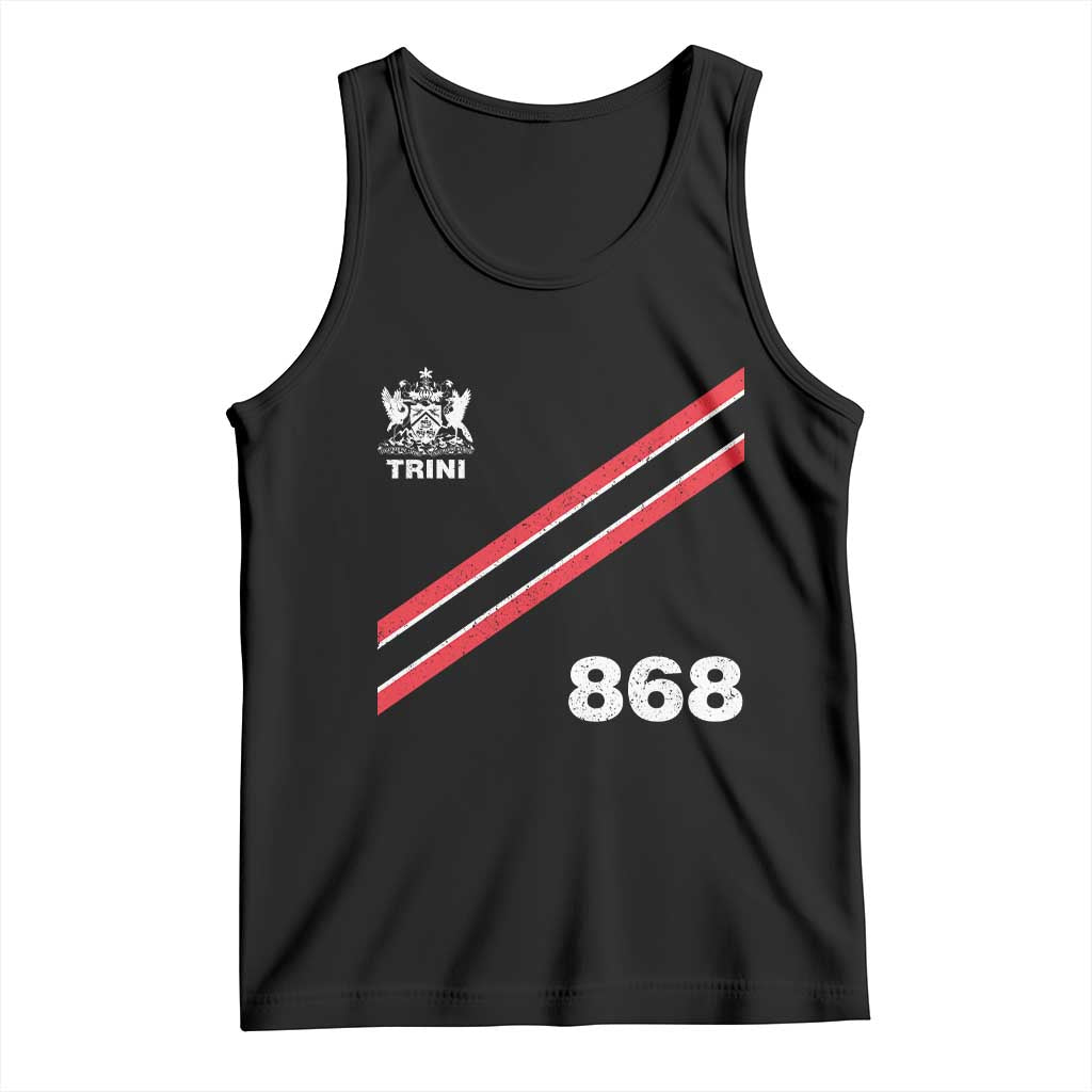 Trinidad and Tobago Flag Tank Top 868 Trini Soccer Fan TS10 Black Print Your Wear