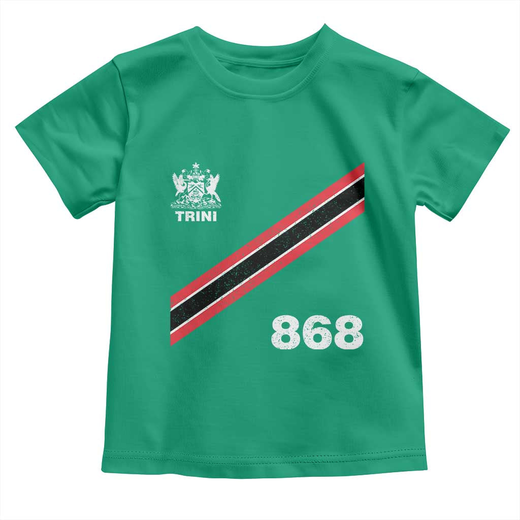 Trinidad and Tobago Flag Toddler T Shirt 868 Trini Soccer Fan TS10 Irish Green Print Your Wear