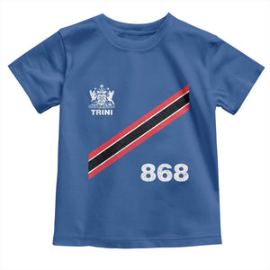Trinidad and Tobago Flag Toddler T Shirt 868 Trini Soccer Fan TS10 Royal Blue Print Your Wear