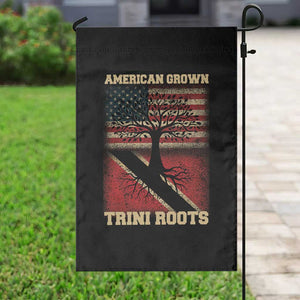 American Grown Trini Roots Garden Flag Trinidad and Tobago USA Flag Trinidadian Proud Us TS10 Print Your Wear