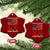 American Grown Trini Roots Ceramic Ornament Trinidad and Tobago USA Flag Trinidadian Proud Us TS10 Print Your Wear