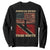 American Grown Trini Roots Sweatshirt Trinidad and Tobago USA Flag Trinidadian Proud Us TS10 Black Print Your Wear