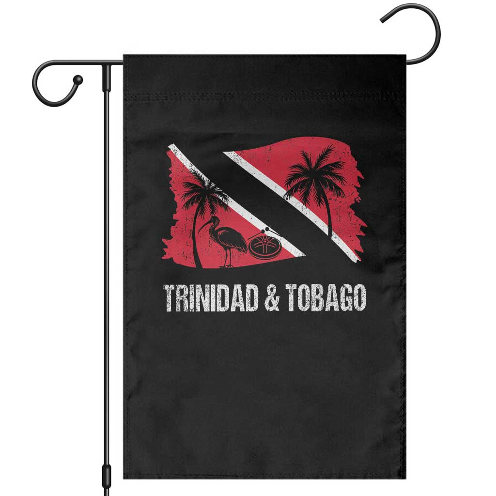 Trini Pride Garden Flag Caribbean Trinidad And Tobago Flag TS10 Black Print Your Wear