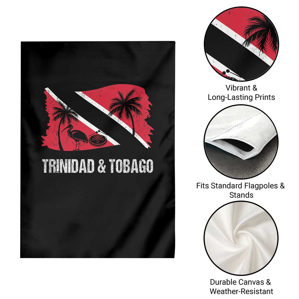 Trini Pride Garden Flag Caribbean Trinidad And Tobago Flag TS10 Print Your Wear