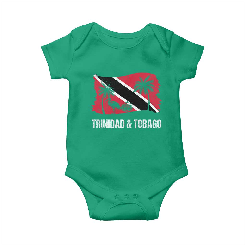 Trini Pride Baby Onesie Caribbean Trinidad And Tobago Flag TS10 Irish Green Print Your Wear