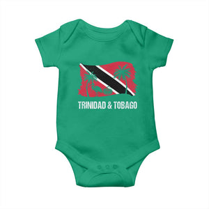 Trini Pride Baby Onesie Caribbean Trinidad And Tobago Flag TS10 Irish Green Print Your Wear
